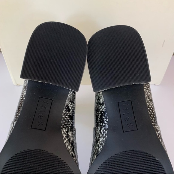 Anne Klein Womens Parson Animal Print Block-Heel Ankle Boots US 7.5 M - Picture 7 of 9